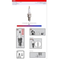 Bujie CHAMPION S-PLUG RN9YC CHAMPION OE006 Bujie CHAMPION S-PLUG RN9YC CHAMPION OE006