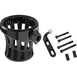 Suport pentru băuturi - Gen 2 - negru - suport pentru clemă neagră CIRO 3D 55611 Suport pentru băuturi - Gen 2 - negru - suport pentru clemă neagră CIRO 3D 55611