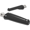 Scărițe rail cu montaj negre CIRO 3D 61022