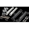 Suport reglabil pentru picioare, montat pe cadru - crom - extins CIRO 3D 60601