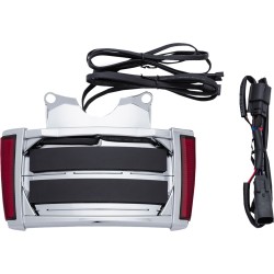 Cadru LP cu lumini LED CHR/RED CIRO 3D 40300
