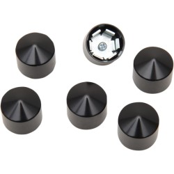 Capace pentru șuruburi cutie basculantă negre CIRO 3D 70008 Capace pentru șuruburi cutie basculantă negre CIRO 3D 70008