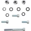 Set capace șuruburi parbriz negru/crom CIRO 3D 10111