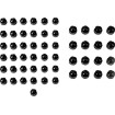 Capace pentru șuruburi M8 negre CIRO 3D 70022 Capace pentru șuruburi M8 negre CIRO 3D 70022 thumb