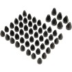 Capac cu canale pentru motor negru 99-16 CIRO 3D 70026 thumb