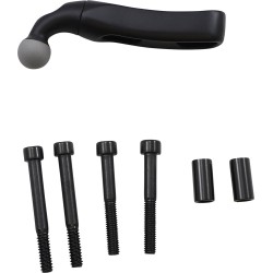 Clema pentru accesorii neagră CIRO 3D 50111 Clema pentru accesorii neagră CIRO 3D 50111