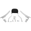 Spătar scurt pătrat cromat cu pernă KAWASAKI COBRA 02-5968 Spătar scurt pătrat cromat cu pernă KAWASAKI COBRA 02-5968 thumb