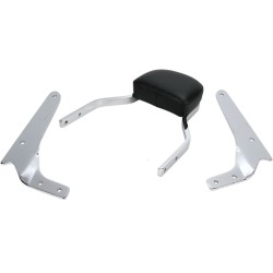 Spătar pătrat mini chrome cu pernă HONDA COBRA 02-4611