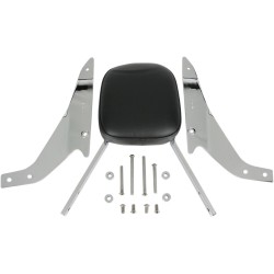 Spătar pătrat SISSY BAR cromat cu pernă SUZUKI COBRA 02-5345