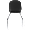 Spătar înalt rotund cromat cu pernă HONDA COBRA 02-5105 thumb