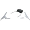 Spătar mini pătrat cromat cu pernă YAMAHA COBRA 02-4725