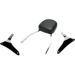 Spătar înalt pătrat cromat cu pernă KAWASAKI COBRA 02-5465 Spătar înalt pătrat cromat cu pernă KAWASAKI COBRA 02-5465