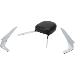 Spătar înalt pătrat cromat cu pernă SUZUKI COBRA 02-5342
