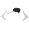 Spătar pătrat mic cromat cu pernă YAMAHA COBRA 02-4762