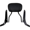 Spătar scurt rotund black cu pernă HONDA COBRA 02-8611B Spătar scurt rotund black cu pernă HONDA COBRA 02-8611B thumb