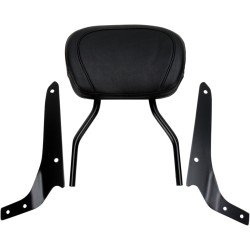 Spătar scurt rotund black cu pernă HONDA COBRA 02-8611B