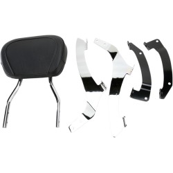 Bară sissy scurtă rotundă cromată cu pernă HONDA COBRA 02-8634 Bară sissy scurtă rotundă cromată cu pernă HONDA COBRA 02-8634