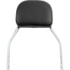 Spătar mic pătrat SISSY BAR cromat cu pernă HD COBRA 602-1100