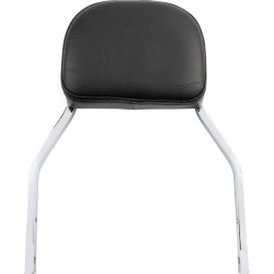 Spătar mic pătrat SISSY BAR cromat cu pernă HD COBRA 602-1100