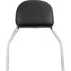 Mini spătar pătrat SISSY BAR cromat cu pernă HD COBRA 602-1101