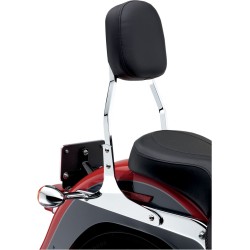 Spătar standard pătrat chrome cu pernă HD COBRA 602-1151
