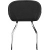 Spătar scurt rotund chrome cu pernă HD COBRA 602-1301