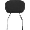 Spătar scurt rotund chrome cu pernă HD COBRA 602-1301 Spătar scurt rotund chrome cu pernă HD COBRA 602-1301 thumb