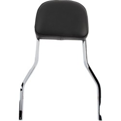 Spătar scurt pătrat cromat cu pernă HD COBRA 602-1202 Spătar scurt pătrat cromat cu pernă HD COBRA 602-1202