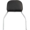 Spătar mic pătrat SISSY BAR cromat cu pernă HD COBRA 602-1103