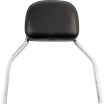 Mini spătar pătrat cromat cu pernă YAMAHA COBRA 02-4770 thumb