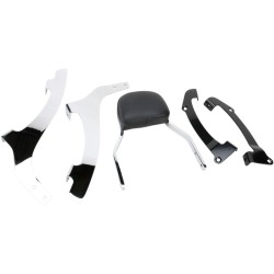 Spătar pătrat mini chrome cu pernă HONDA COBRA 02-4636