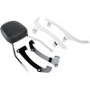 Spătar pătrat standard chrome cu pernă HONDA COBRA 02-5136