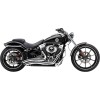 Sistem de evacuare swept speedster shorts cu power port chrome HD COBRA 6226