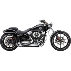 Sistem de evacuare swept speedster shorts cu power port chrome HD COBRA 6226 Sistem de evacuare swept speedster shorts cu power port chrome HD COBRA 6226