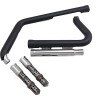 Sistem de evacuare SPEEDSTER 909 SHORT 2-INTO-2 BLACK COBRA 6711B