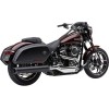 Tobă de eșapament dual cut blk COBRA 6521B