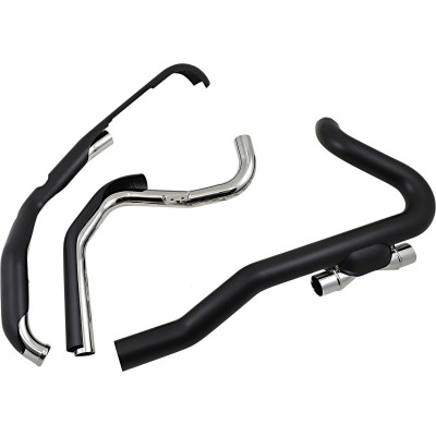 Țevi de evacuare Trike Pro Chamber - negre COBRA 6256RB