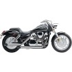 Sistem de evacuare 2 în 2 classic deluxe staggered dual slash cut chrome COBRA 1563SC thumb