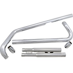 Sistem de evacuare 2 în 2 slash down hot rod speedster crom YAMAHA COBRA 2821