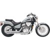 Street rod slash cut exhaust chrome COBRA 1921