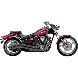 Sistem de evacuare speedster swept negru cu orificii pentru senzori O2 COBRA 2225B Sistem de evacuare speedster swept negru cu orificii pentru senzori O2 COBRA 2225B