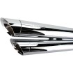 Sistem de evacuare speedster street rod slash down crom cu orificii pentru senzori O2 COBRA 3918 Sistem de evacuare speedster street rod slash down crom cu orificii pentru senzori O2 COBRA 3918 thumb
