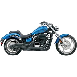 Sistem de evacuare speedster swept negru cu orificii pentru senzori O2 COBRA 2230B Sistem de evacuare speedster swept negru cu orificii pentru senzori O2 COBRA 2230B