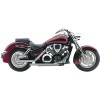 Sistem de evacuare DRAGSTER 2 INTO 2 STRAIGHT-CUT CHROME COBRA 1626T