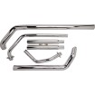 Sistem de evacuare STREET ROD 2 în 2 drepte cromate COBRA 1721T Sistem de evacuare STREET ROD 2 în 2 drepte cromate COBRA 1721T thumb