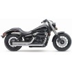 Sistem de evacuare STREET ROD 2 în 2 drepte cromate COBRA 1724T Sistem de evacuare STREET ROD 2 în 2 drepte cromate COBRA 1724T thumb