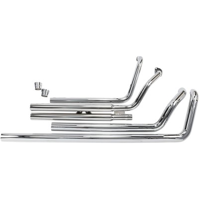 Sistem de evacuare HOT ROD SPEEDSTER LONG 2 INTO 2 STRAIGHT-CUT TRIPLE-CHROME COBRA 1931T