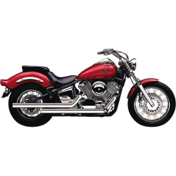 Sistem de evacuare DRAGSTER 2 INTO 2 STRAIGHT-CUT CHROME COBRA 2617T