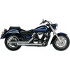 Sistem de evacuare DRAGSTER 2 INTO 2 STRAIGHT-CUT CHROME COBRA 2625T