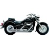Sistem de evacuare STREET ROD 2 INTO 2 STRAIGHT-CUT CHROME COBRA 3717T